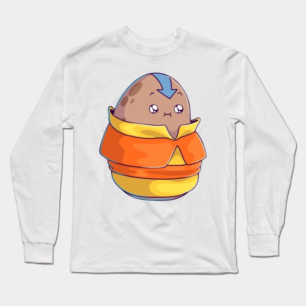 aang Long Sleeve T-Shirt by sample the dragon